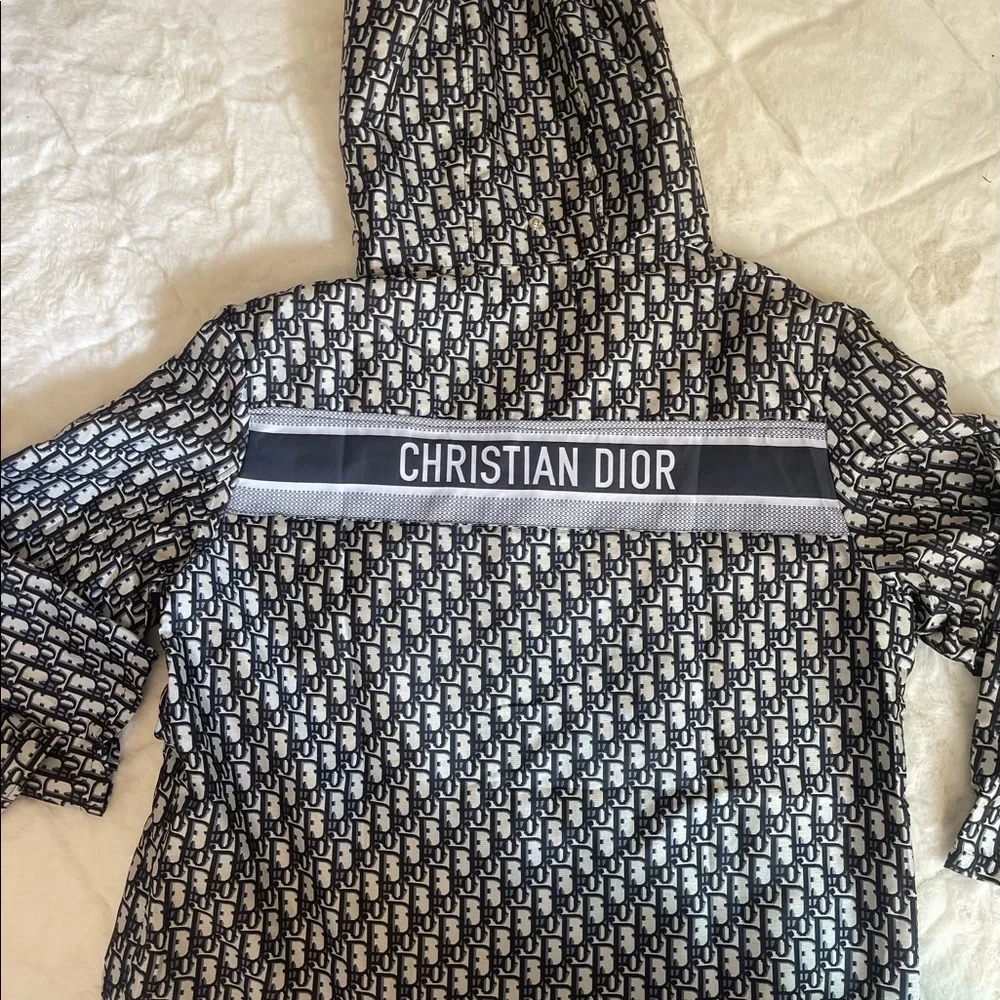 ChristianDior　ストライプ　ジャケット Christian Dior】ストライプパターンボンバージャケット sb2205